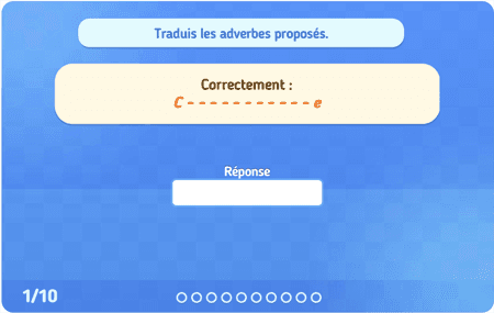 Les adverbes (scritto) 2