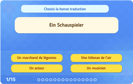 Les métiers 1