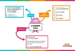 Le complément du nom - Vidéo pédagogique interactive - CE2, CM1, CM2 à 6ème