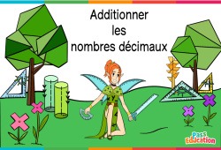 Additionner les nombres décimaux - Cm1 - Cm2 - Vidéo La Fée des Maths
