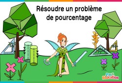 Résoudre un problème de pourcentage - Cm1 - Cm2 - 6ème - Vidéo La Fée des Maths