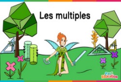 Les multiples - Ce2 - Cm1 - Cm2 - Vidéo La Fée des Maths