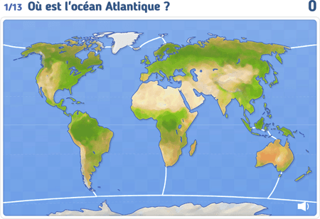 Continents et océans 