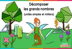 Décomposer les grands nombres (unités simples et milliers) - 6ème - Vidéo La Fée des Maths