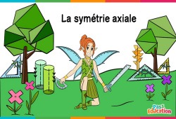 La symétrie axiale - Ce2 - Cm1 - Cm2 - 6ème - Vidéo La Fée des Maths
