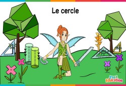 Le cercle - Ce2 - Cm1 - Cm2 - 6ème - Vidéo La Fée des Maths