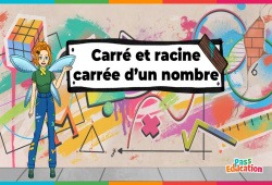 Carré et racine carrée d'un nombre - 4ème - 3ème - Vidéo La Fée des Maths