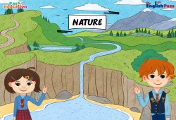 Nature - Vocabulaire - Vidéo interactive - Apprends l'anglais avec Kelly and James