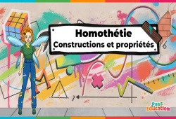 Constructions & propriétés (Homothétie), 3ème, Vidéo, La Fée des Maths