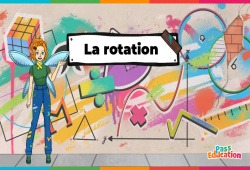 La rotation, 5ème, 4ème, 3ème, Vidéo, La Fée des Maths