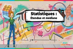 Etendue et médiane - Statistiques, 5ème, 4ème, 3ème, Vidéo, La Fée des Maths
