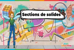 Sections de solides, 5ème, 4ème, 3ème, Vidéo, La Fée des Maths