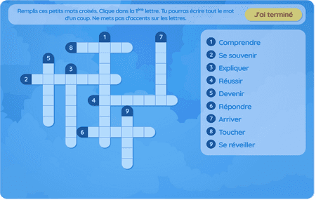 Usual Verbs lvl 2 (crosswords)