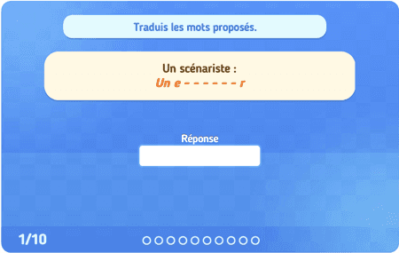 Les métiers (Escribir) 2