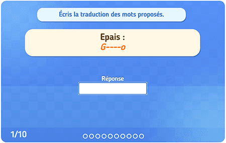 Les mots usuels (Escribir) 2