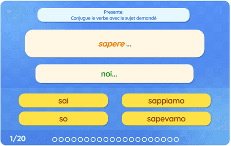 Presente: Verbi servili