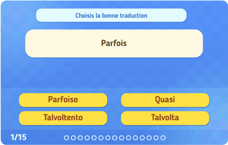 Les adverbes 1