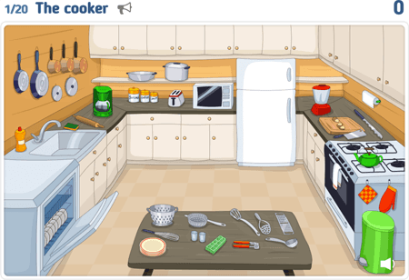In the kitchen lvl 1