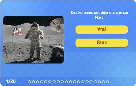 Quiz : le système solaire niv 2 
