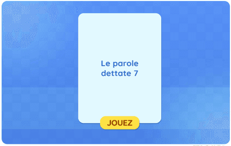 Le parole dettate 7