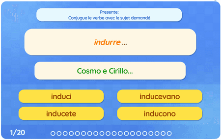 Presente: Verbi irregolari