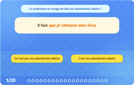 Proposition subordonnée relative ou pas ?