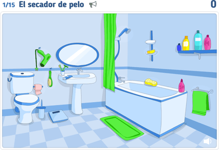 En el baño