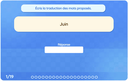 Les jours et les mois