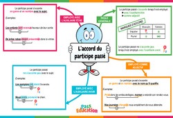 L'accord du participe passé - Vidéo pédagogique interactive - CE2, CM1, CM2 à 6ème