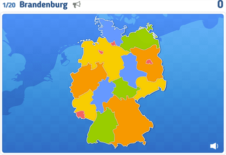 Länder und Städte Deutschlands