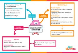 Les pronoms possessifs et démonstratifs - Vidéo pédagogique interactive - CE2, CM1, CM2 à 6ème