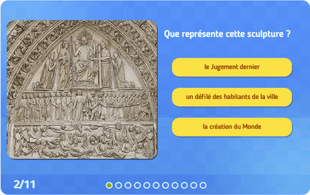 Quiz : Le tympan de Notre