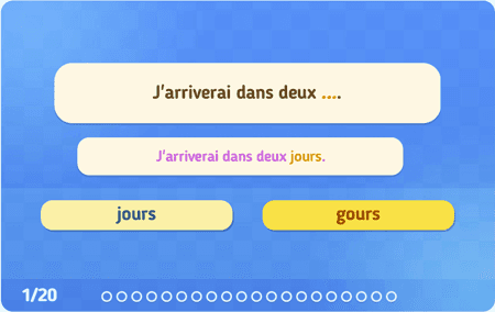 G ou J ? 