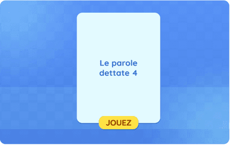 Le parole dettate 4