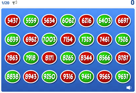 Numbers lvl 3 (voice only)