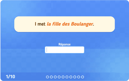 The Genitive lvl 2 (write it!)
