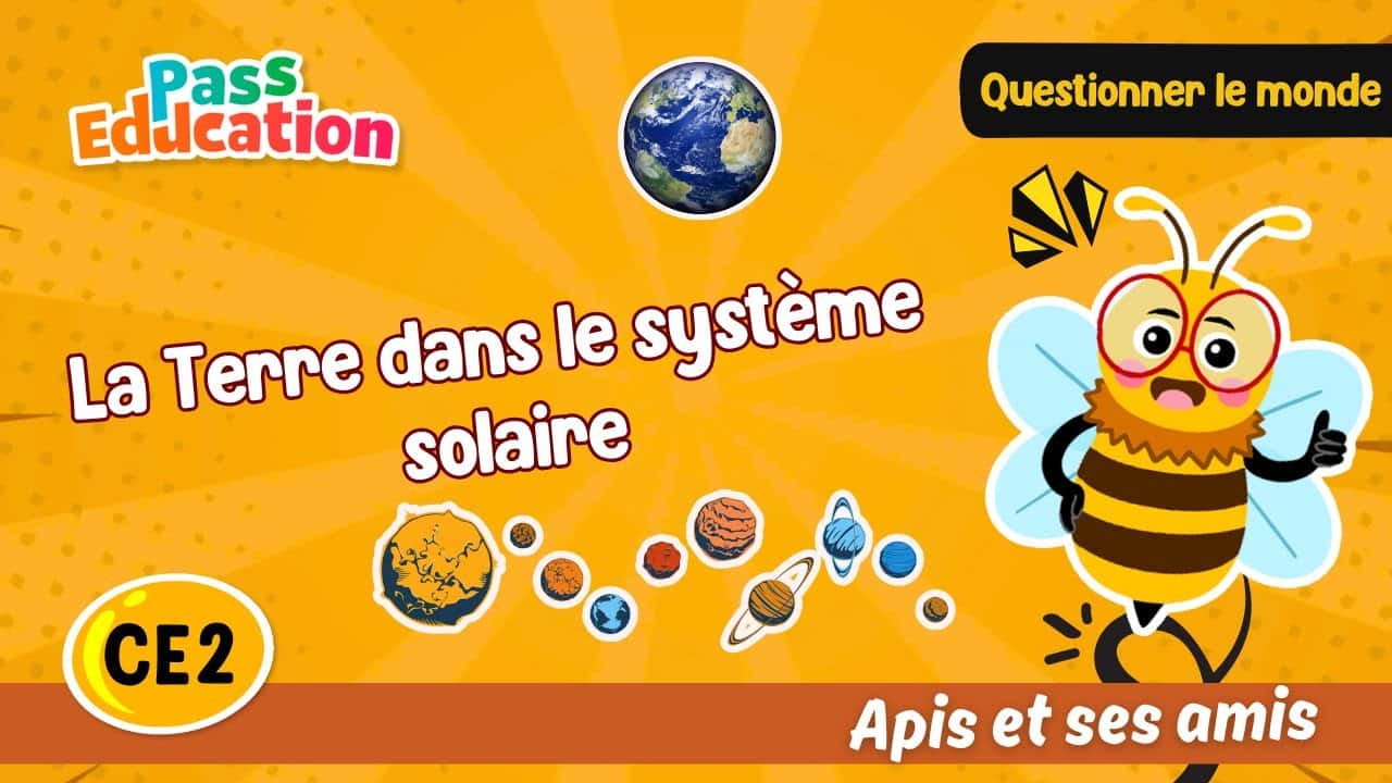 La Terre dans le système solaire - Apis & ses amis
