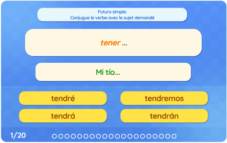 Futuro simple : Haber, tener, estar y ser