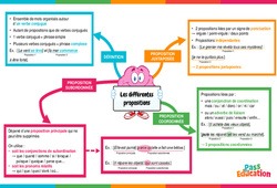 Les différentes propositions - Vidéo pédagogique interactive - CE2, CM1, CM2 à 6ème