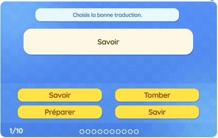 Les verbes niv 2