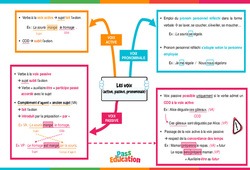 Les voix (active, passive, pronominale) - Vidéo pédagogique interactive - 5ème, 4ème, 3ème