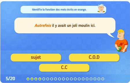 Fonctions : Sujet, C.O.D ou C.C ? 