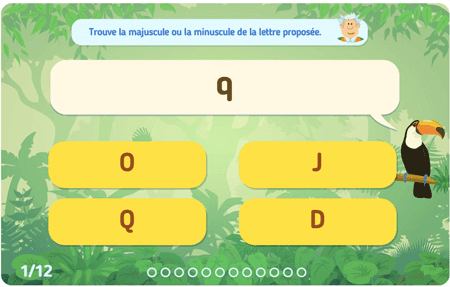 Les majuscules et les minuscules 