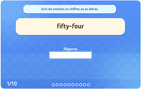 Numbers lvl 3 (write it!)