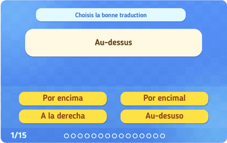Positions et directions 1