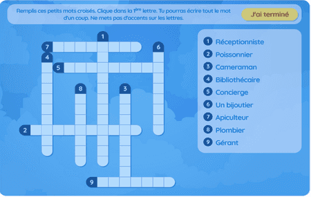 Jobs lvl 2 (crosswords)