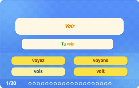 Les verbes essentiels au présent 