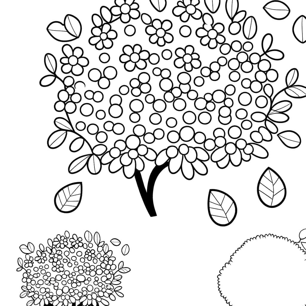 Buisson fleuri