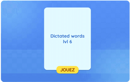 Dictated words lvl 6