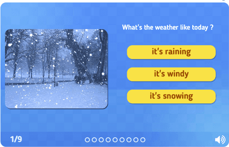 The weather 